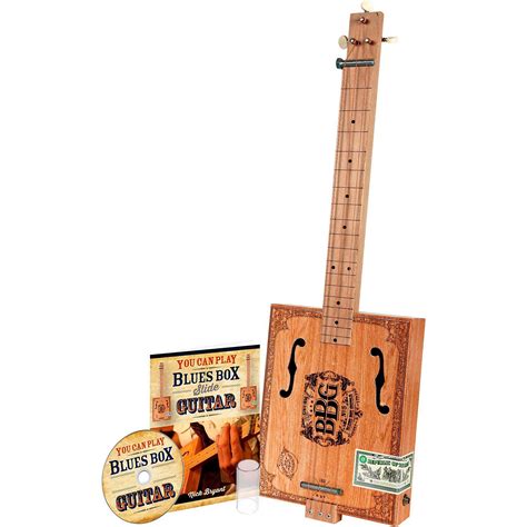 hinkler the electric blues box slide guitar instruction|cigar box slide guitar.